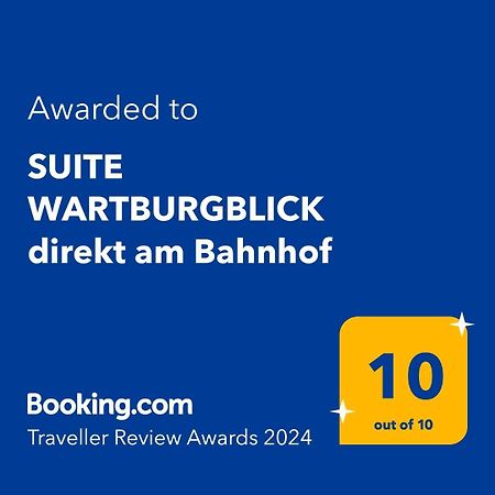 Suite Wartburgblick Direkt Am Bahnhof Άιζεναχ Εξωτερικό φωτογραφία